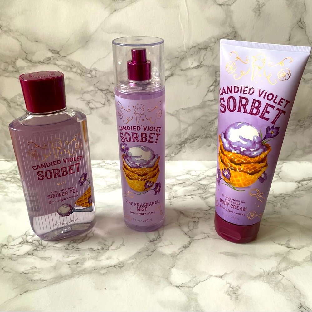 B&BW Candied Violet Sorbet Set